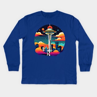 Seattle Kids Long Sleeve T-Shirt